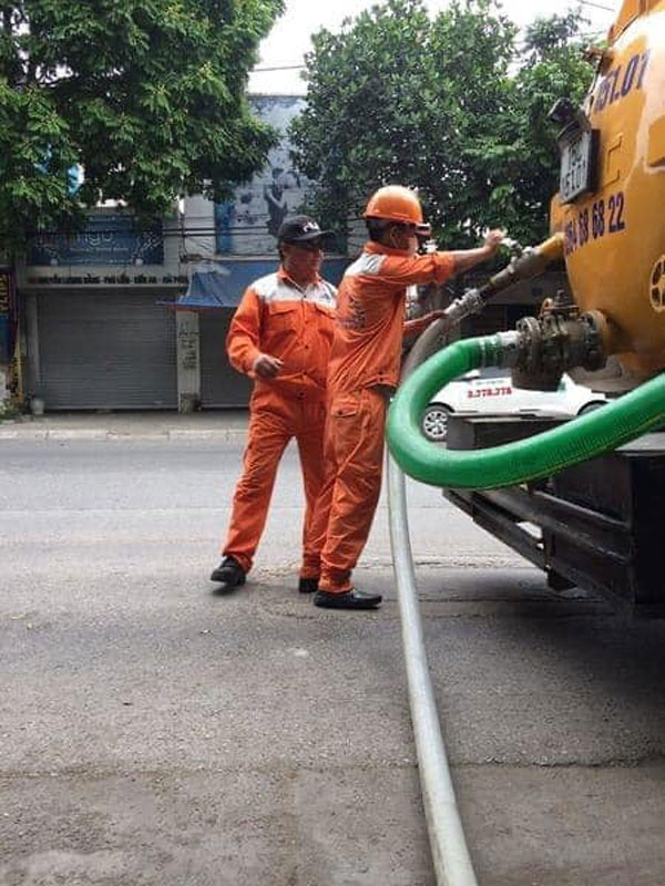 Dịc vụ hút bể phốt tại Thái Bình